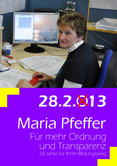 Geburtstag Maria Pfeffer